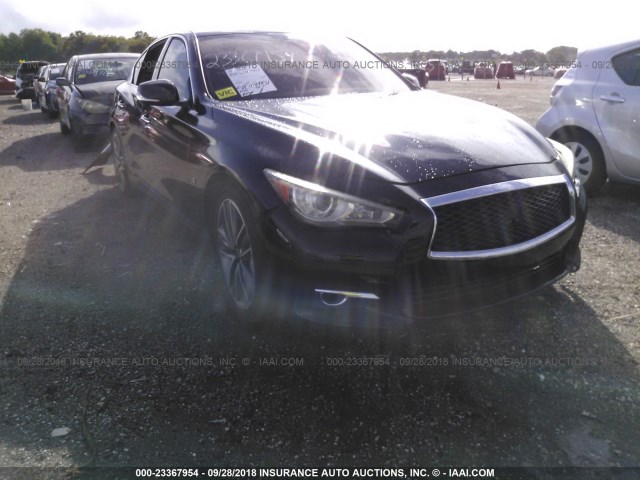 JN1BV7AP0EM670651 - 2014 INFINITI Q50 PREMIUM/SPORT BLACK photo 1