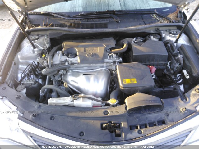 4T1BF1FK1EU810531 - 2014 TOYOTA CAMRY L/SE/LE/XLE Gümüş foto 10