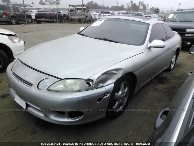 JT8CD32Z2X1006335 - 1999 LEXUS SC 300 SILVER photo 2