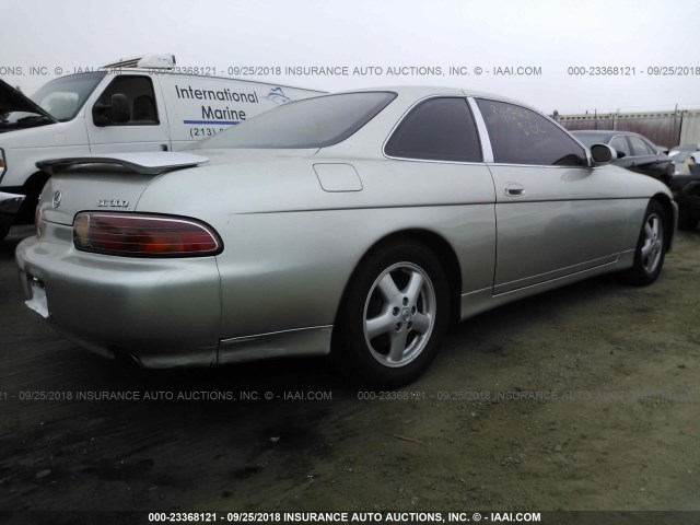 JT8CD32Z2X1006335 - 1999 LEXUS SC 300 SILVER photo 4