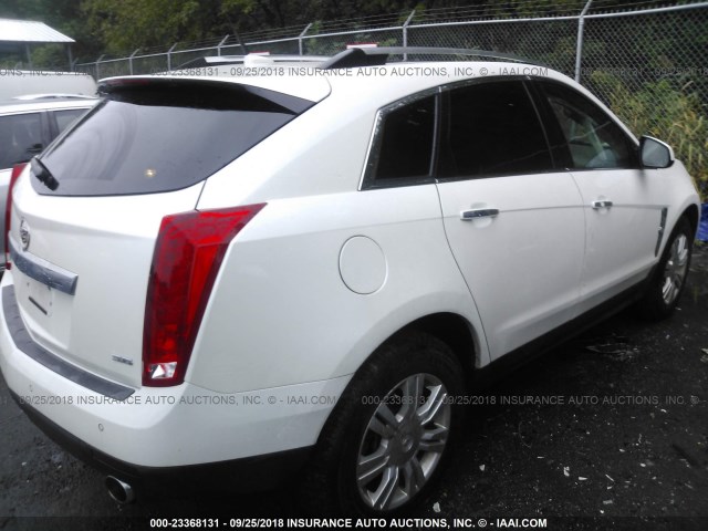 3GYFNAE34CS656584 - 2012 CADILLAC SRX LUXURY COLLECTION WHITE photo 4