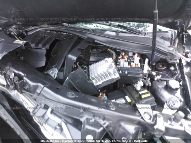 2GKALMEK2F6117953 - 2015 GMC TERRAIN SLE GRAY photo 10