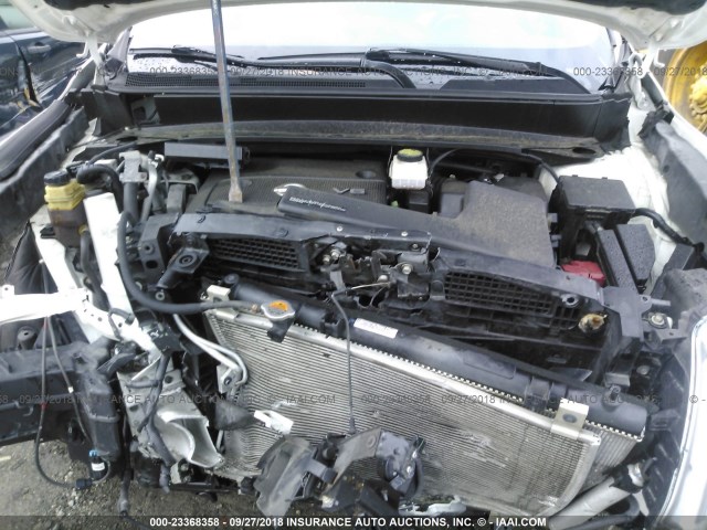 5N1AR2MMXDC649209 - 2013 NISSAN PATHFINDER S/SV/SL/PLATINUM WHITE photo 10