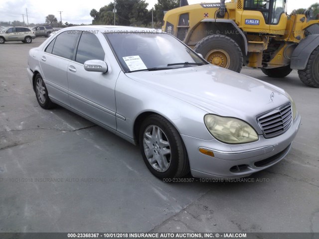 WDBNG70JX3A349747 - 2003 MERCEDES-BENZ S 430 SILVER photo 1