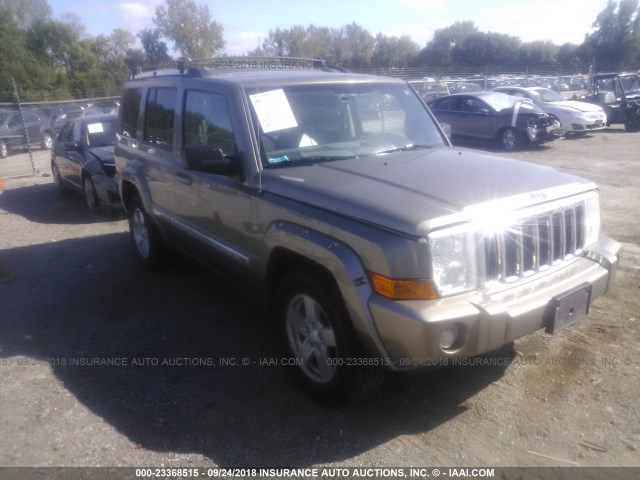 1J8HG58N56C302900 - 2006 JEEP COMMANDER LIMITED GOLD photo 1