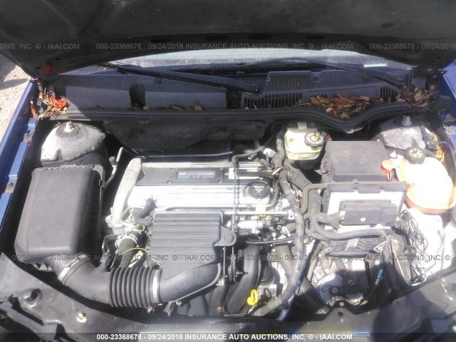 1G8AJ52F54Z199042 - 2004 SATURN ION LEVEL 2 蓝色 照片 10