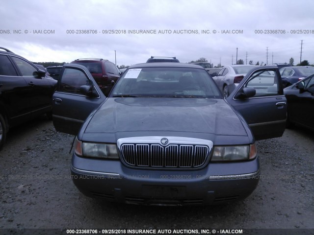 2MEFM75W6WX675493 - 1998 MERCURY GRAND MARQUIS LS/LIMITED GRAY photo 6