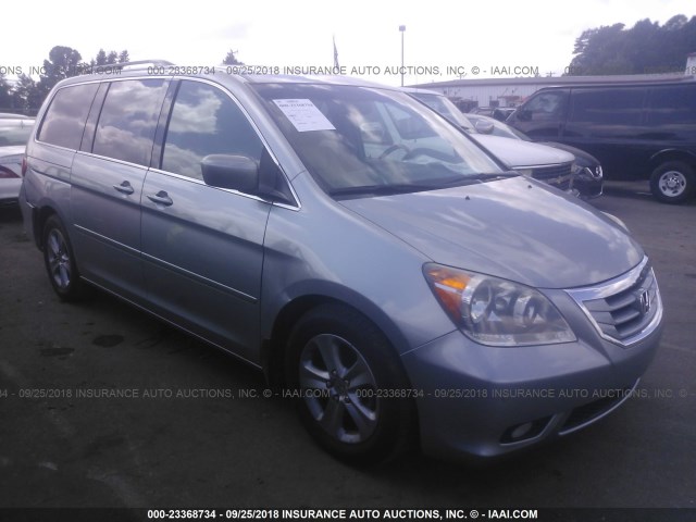 5FNRL3H98AB045242 - 2010 HONDA ODYSSEY TOURING SILVER photo 1