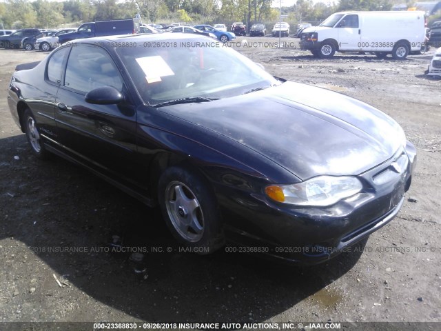 2G1WW12E849201415 - 2004 CHEVROLET MONTE CARLO LS 黑色 照片 1