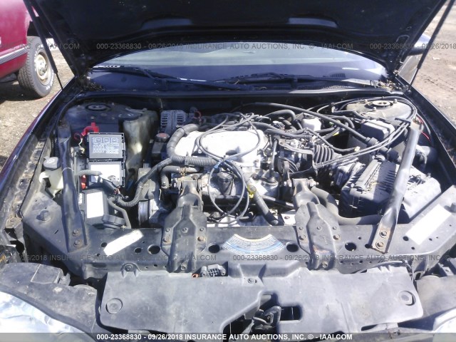 2G1WW12E849201415 - 2004 CHEVROLET MONTE CARLO LS 黑色 照片 10