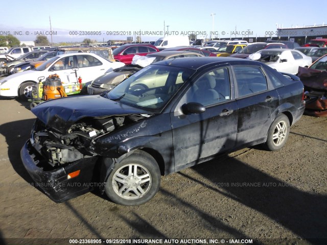 1FAFP34381W303575 - 2001 FORD FOCUS SE/SE SPORT BLACK photo 2