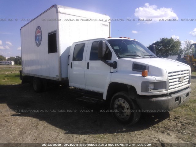 1GBE4D1183F517223 - 2003 CHEVROLET C4500 CREWCAB C4E042 WHITE photo 1