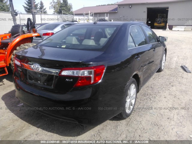 4T4BF1FK5CR193525 - 2012 TOYOTA CAMRY SE/LE/XLE 黑色 照片 4