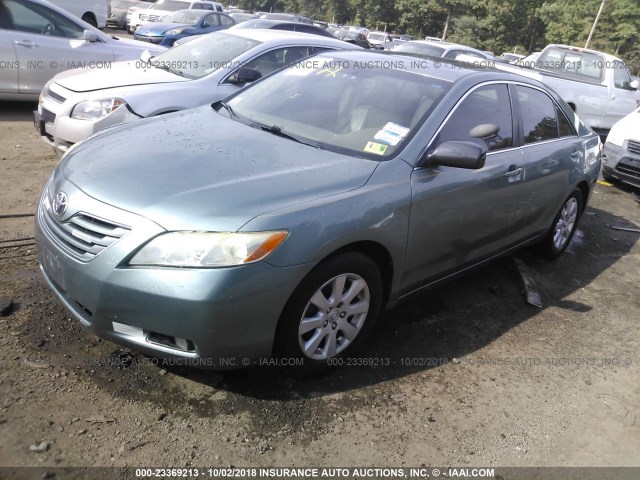 JTNBK46K273001478 - 2007 TOYOTA CAMRY NEW GENERAT LE/XLE/SE GREEN photo 2