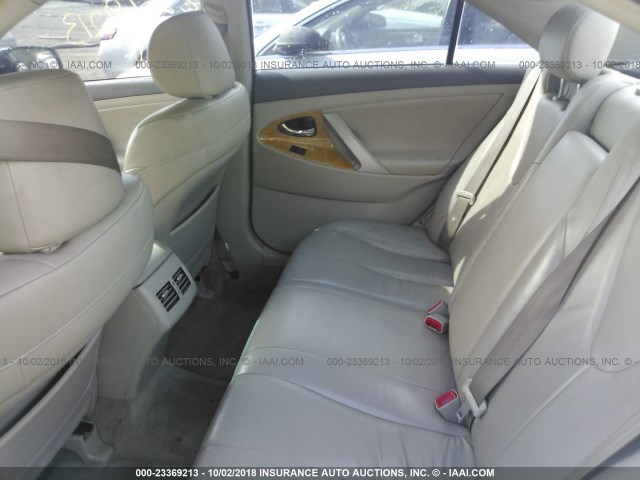 JTNBK46K273001478 - 2007 TOYOTA CAMRY NEW GENERAT LE/XLE/SE GREEN photo 8