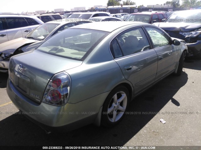 1N4BL11D55C385459 - 2005 NISSAN ALTIMA SE/SL/SE-R GREEN photo 4