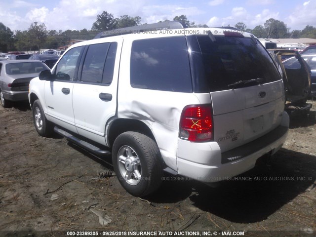 1FMZU63KX5UA95299 - 2005 FORD EXPLORER XLT/XLT SPORT/NBX 白色 照片 3