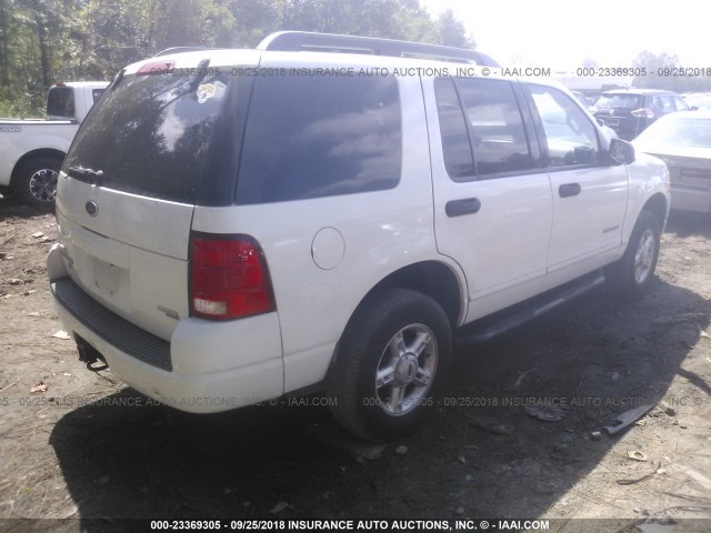 1FMZU63KX5UA95299 - 2005 FORD EXPLORER XLT/XLT SPORT/NBX 白色 照片 4