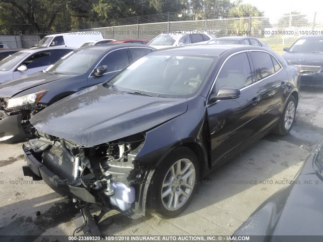 1G11C5SA2DF353088 - 2013 CHEVROLET MALIBU 1LT GRAY photo 2