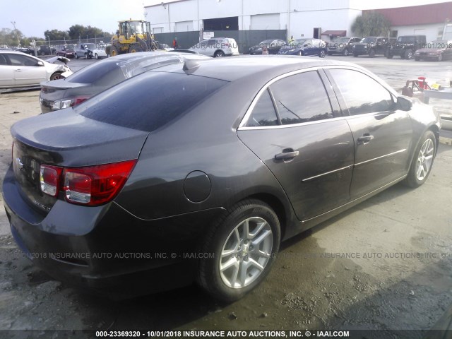 1G11C5SA2DF353088 - 2013 CHEVROLET MALIBU 1LT GRAY photo 4