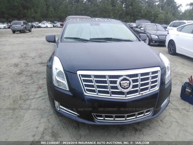 2G61S5S35D9199788 - 2013 CADILLAC XTS PREMIUM COLLECTION Dunkelblau Foto 6