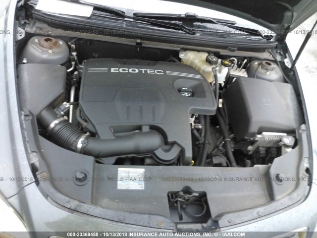 1G1ZH57B884274600 - 2008 CHEVROLET MALIBU 1LT Light Blue photo 10