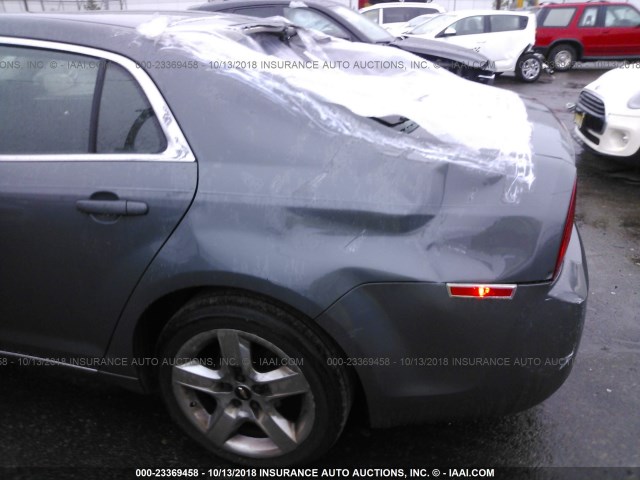 1G1ZH57B884274600 - 2008 CHEVROLET MALIBU 1LT Light Blue photo 6