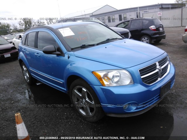 1B3HB78K78D596080 - 2008 DODGE CALIBER R/T BLUE photo 1