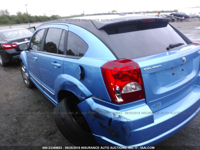 1B3HB78K78D596080 - 2008 DODGE CALIBER R/T BLUE photo 3