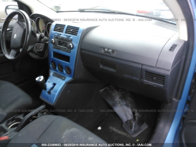 1B3HB78K78D596080 - 2008 DODGE CALIBER R/T BLUE photo 5