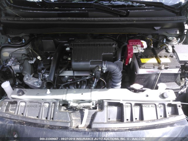 ML32F3FJ8JHF13272 - 2018 MITSUBISHI MIRAGE G4 ES შავი ფოტო 10