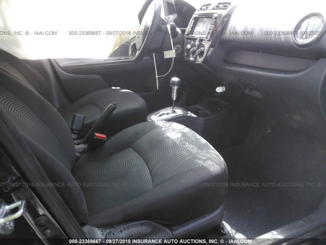 ML32F3FJ8JHF13272 - 2018 MITSUBISHI MIRAGE G4 ES შავი ფოტო 5