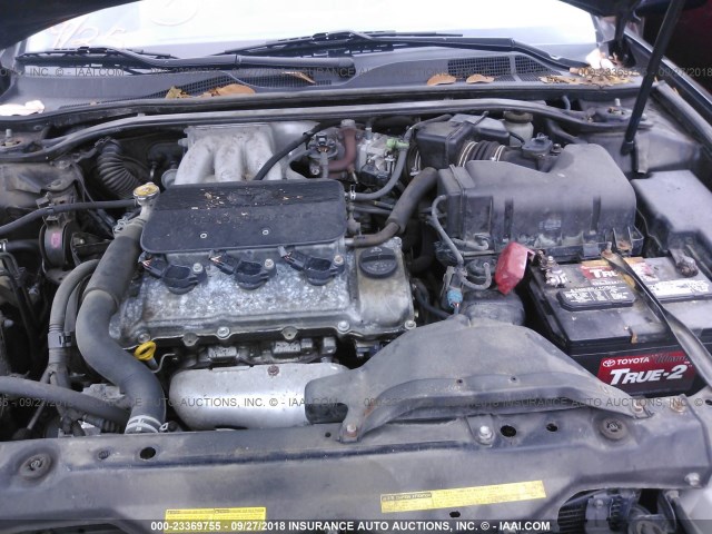 4T1BF30K22U009963 - 2002 TOYOTA CAMRY LE/XLE/SE Қара фото 10