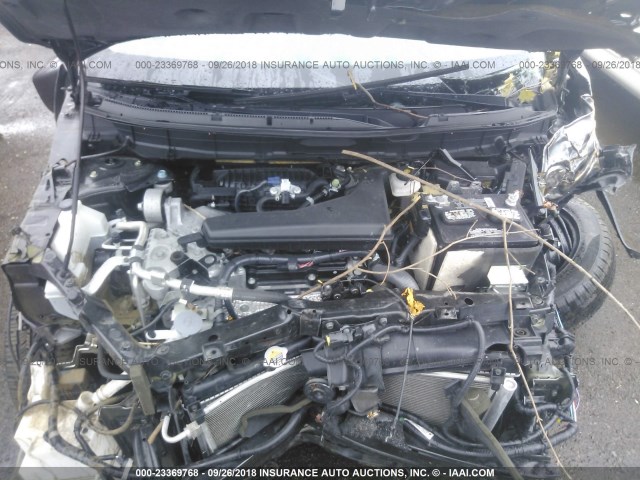 5N1AT2MT3GC797294 - 2016 NISSAN ROGUE S/SL/SV GRAY photo 10