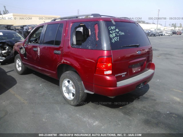 1FMZU63K94ZA06338 - 2004 FORD EXPLORER XLT/XLT SPORT/NBX 红色 照片 3