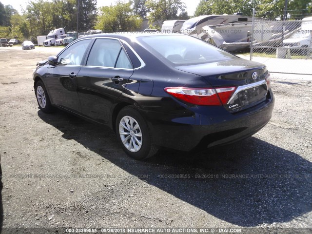 4T4BF1FKXGR557847 - 2016 TOYOTA CAMRY LE/XLE/SE/XSE 黑色 照片 3