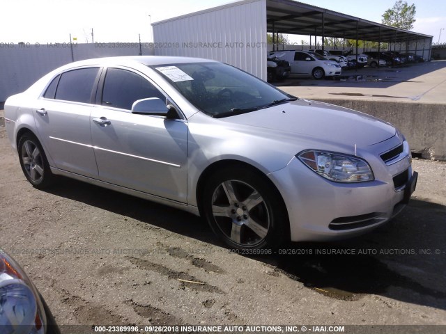 1G1ZC5E03CF259158 - 2012 CHEVROLET MALIBU 1LT SILVER photo 1