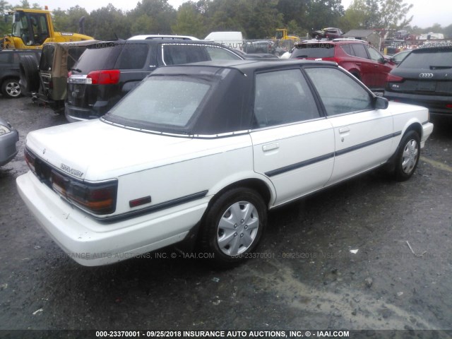 4T1SV21E4MU400007 - 1991 TOYOTA CAMRY DLX 白色 照片 4