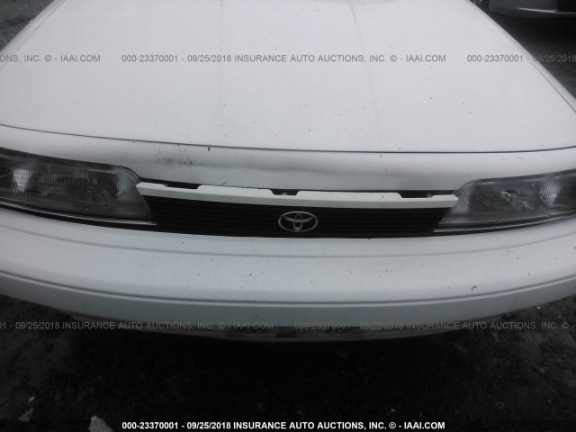 4T1SV21E4MU400007 - 1991 TOYOTA CAMRY DLX WHITE photo 6