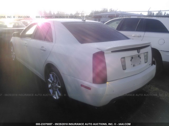 1G6DW677860186856 - 2006 CADILLAC STS WHITE photo 3