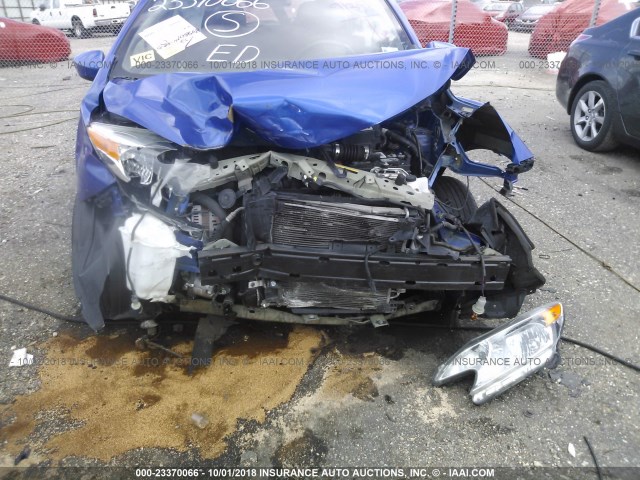 3N1CE2CP7FL353739 - 2015 NISSAN VERSA NOTE S/S PLUS/SV/SL/SR BLUE photo 6