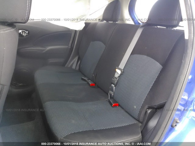 3N1CE2CP7FL353739 - 2015 NISSAN VERSA NOTE S/S PLUS/SV/SL/SR BLUE photo 8