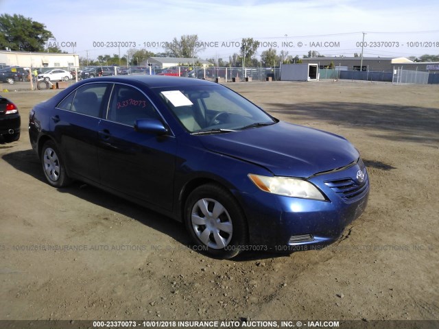 4T1BE46K27U015088 - 2007 TOYOTA CAMRY NEW GENERAT CE/LE/XLE/SE BLUE photo 1