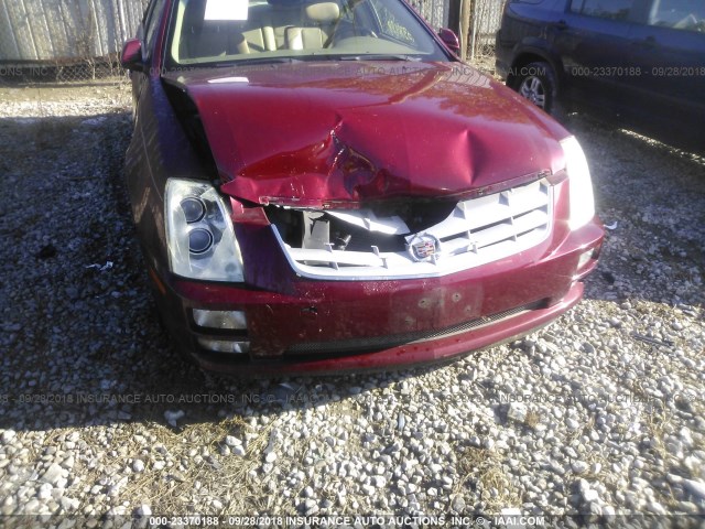 1G6DW677850161020 - 2005 CADILLAC STS Qırmızı foto 6