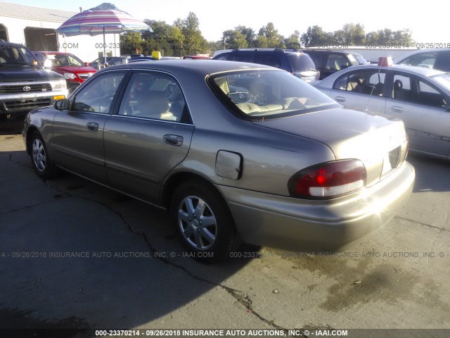 1YVGF22C2W5777091 - 1998 MAZDA 626 DX/LX TAN photo 3