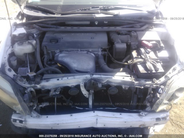 JTKDE177850030665 - 2005 TOYOTA SCION TC 白色 照片 10