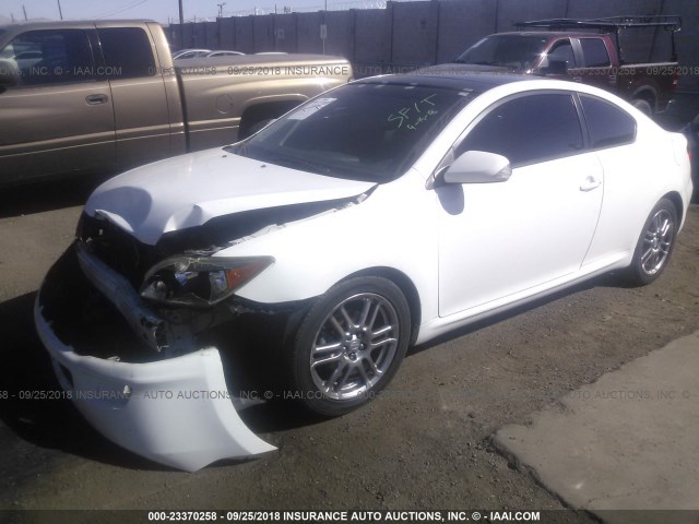 JTKDE177850030665 - 2005 TOYOTA SCION TC 白色 照片 2