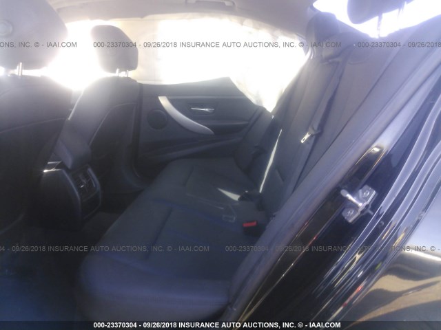 WBA3B1C59DK129835 - 2013 BMW 320 I BLACK photo 8