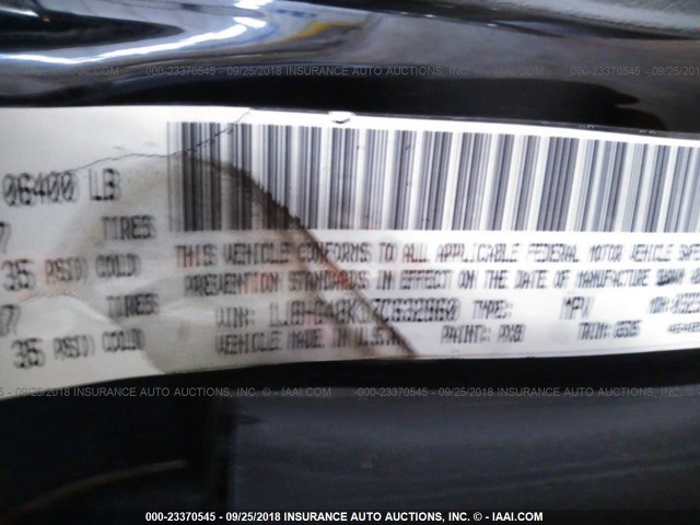 1J8HG48K17C632860 - 2007 JEEP COMMANDER Qara foto 9