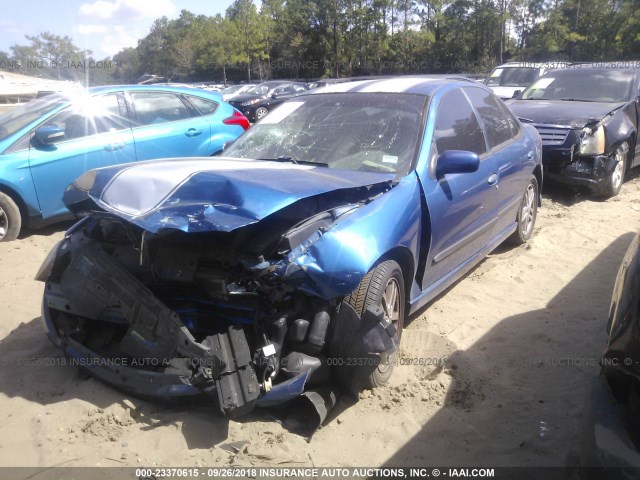 3G1JH52F54S168400 - 2004 CHEVROLET CAVALIER LS SPORT BLUE photo 2